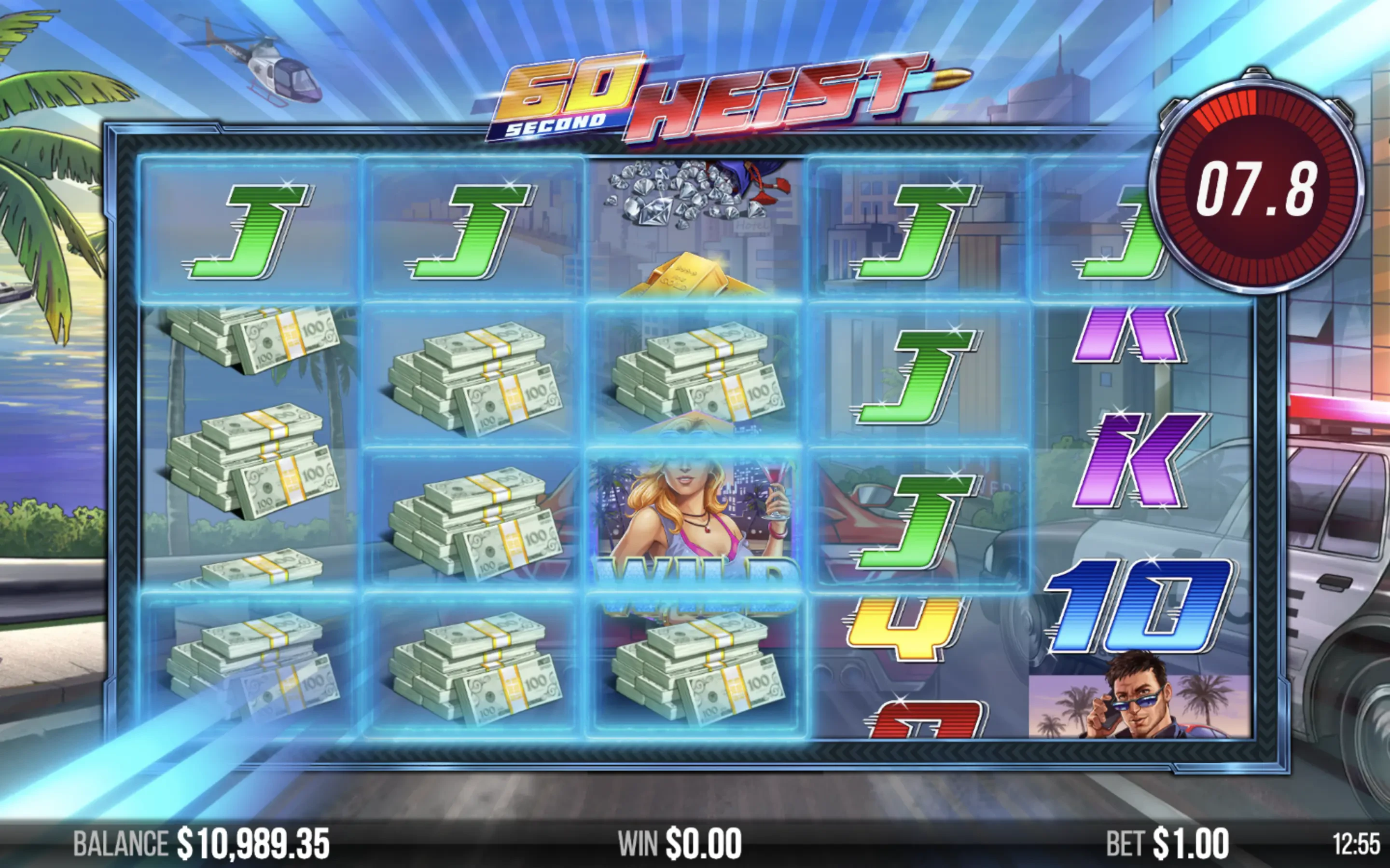 La fonction Turbo Lock Respin de 60 Seconds Heist
