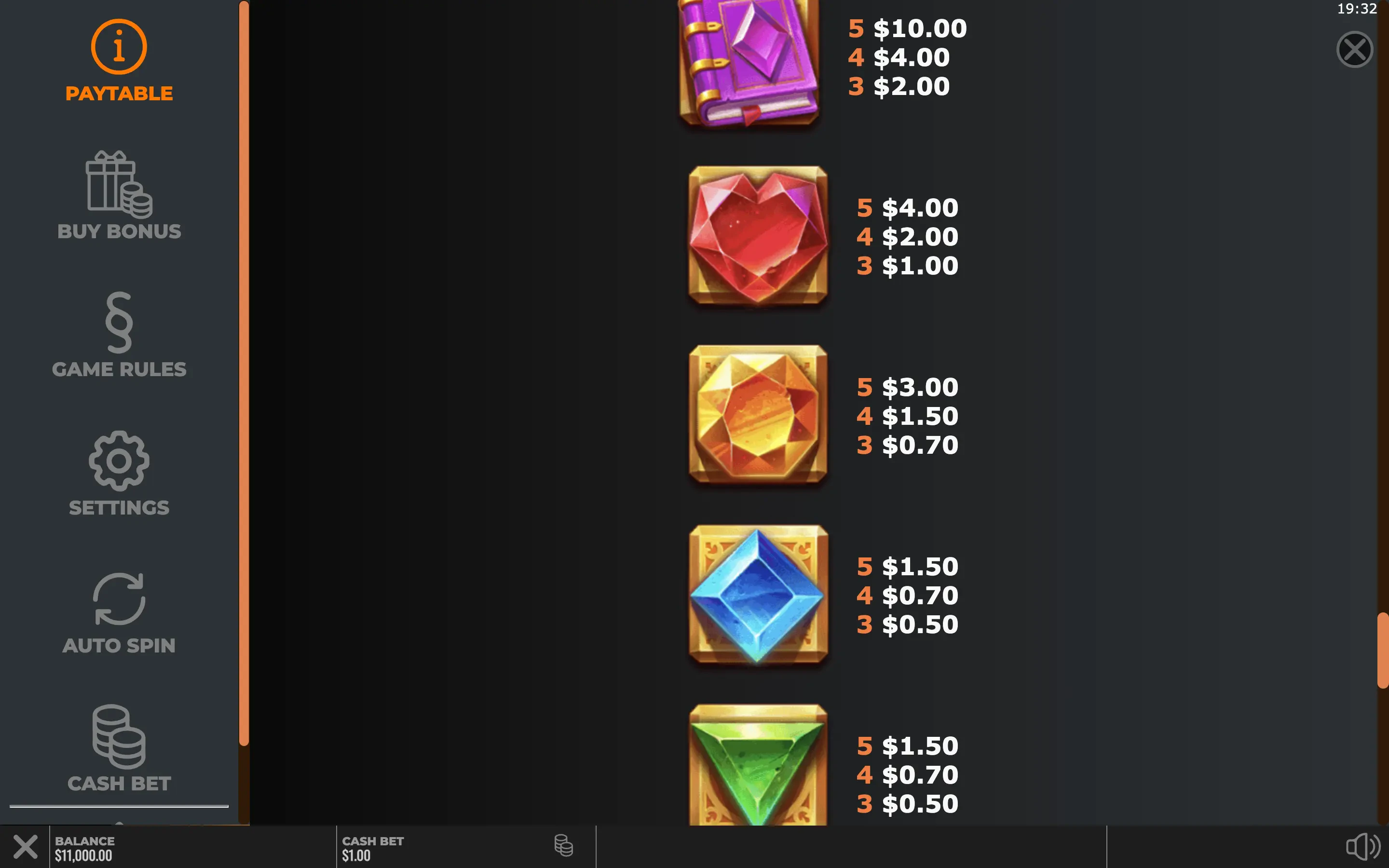 The high value symbols in Boilin' Pots