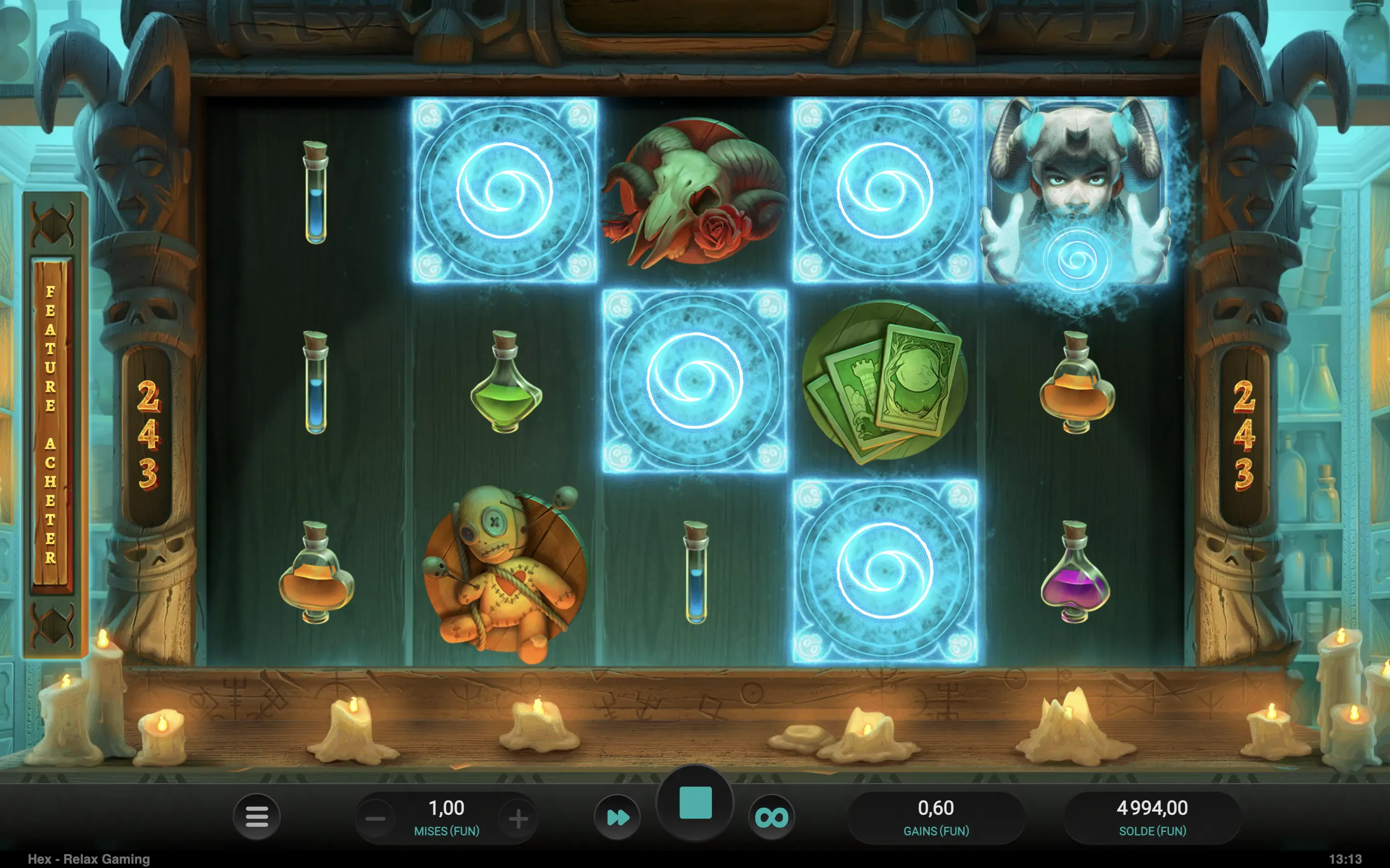 La fonctionnalité Mystery Reveal de Hex