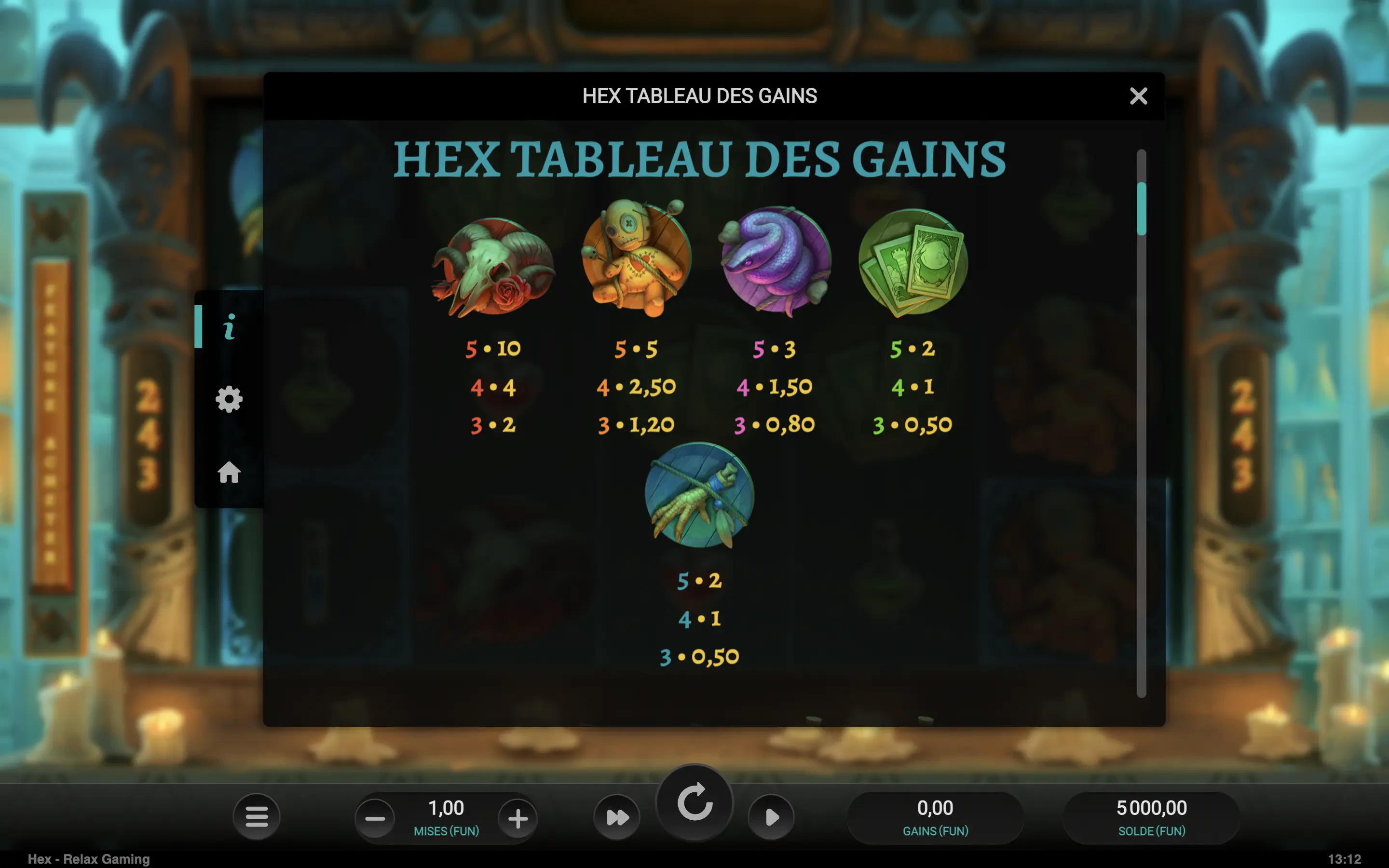Les symboles premium de Hex