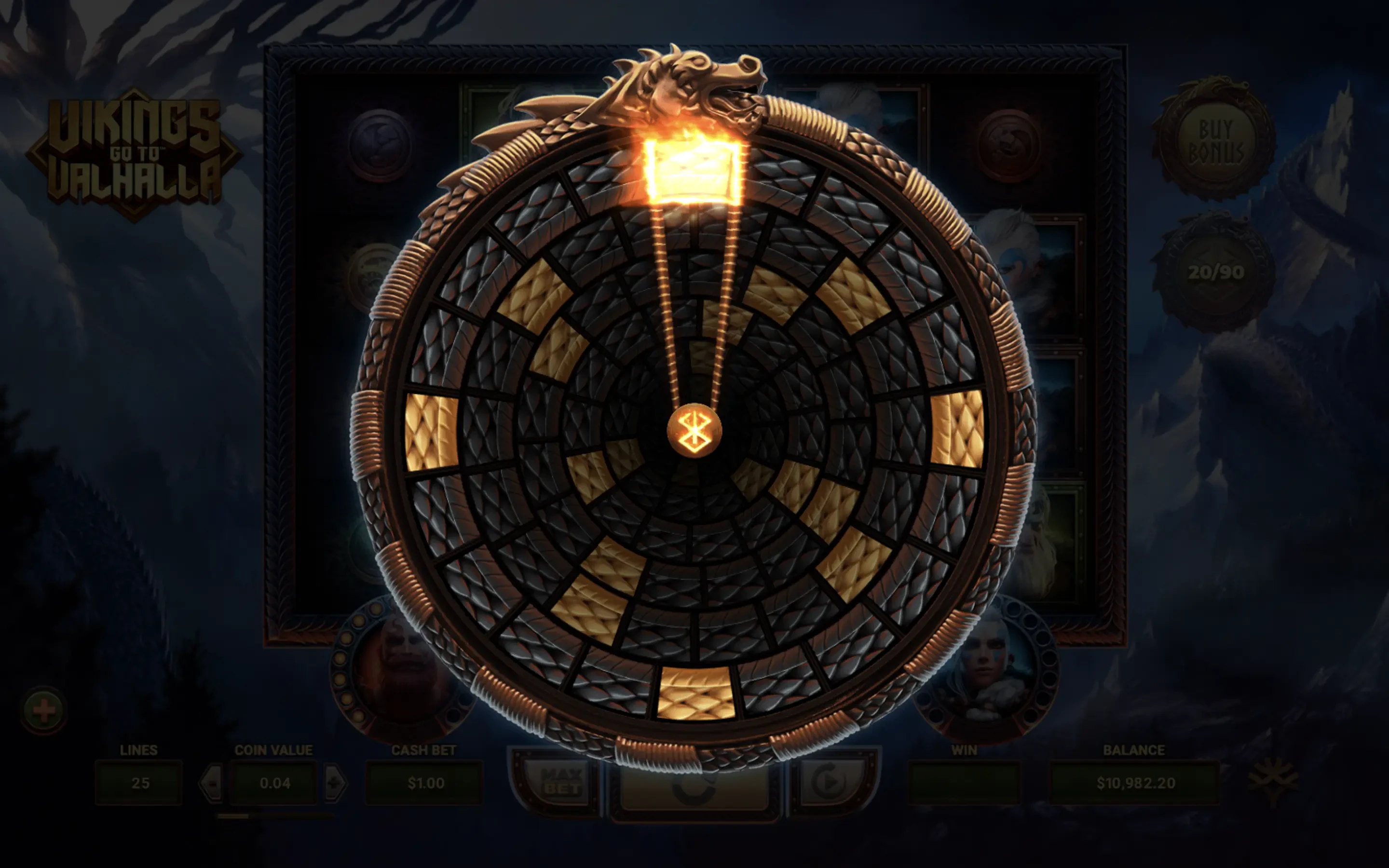 La Ragnarok Wheel de Vikings go to Valhalla