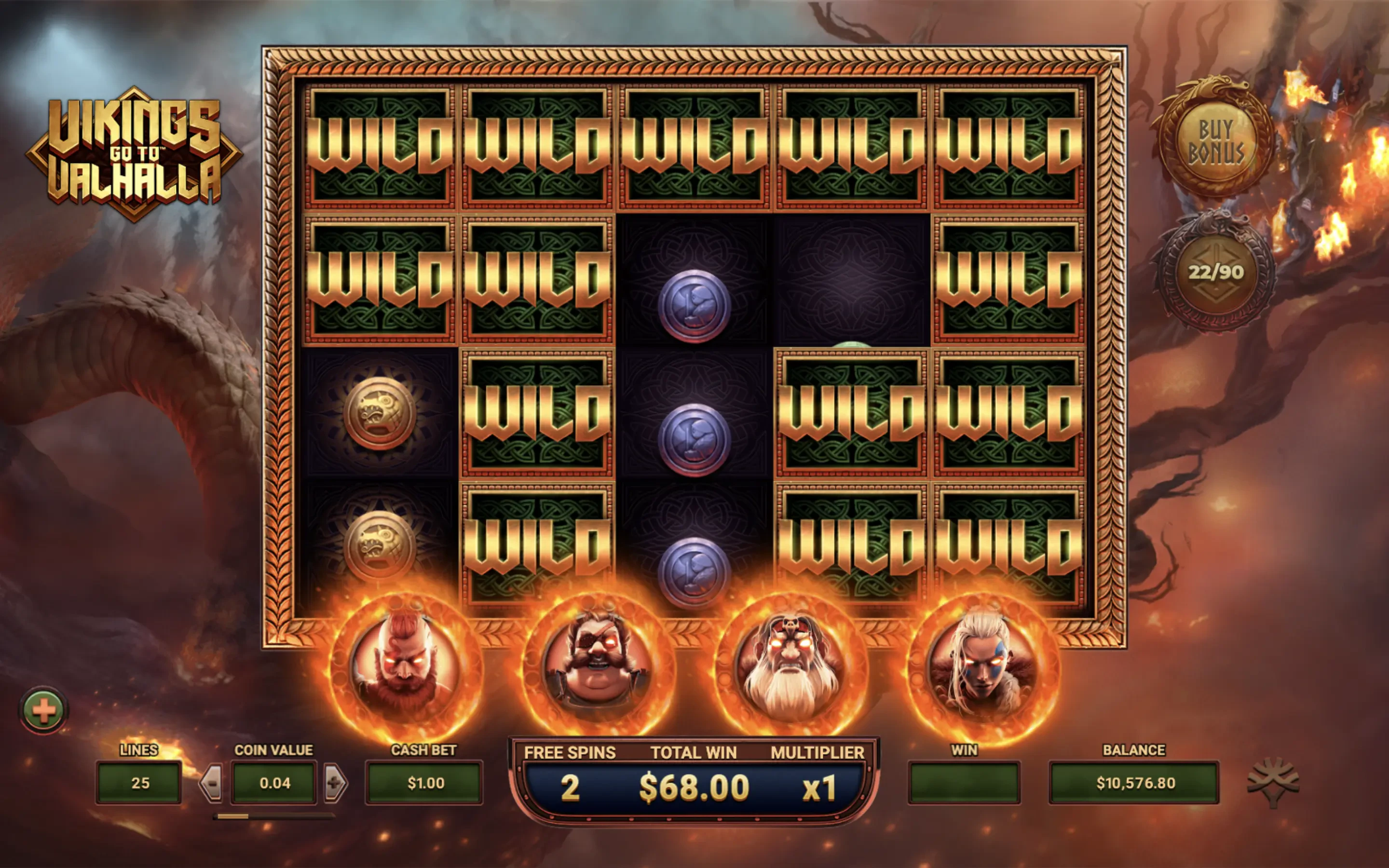 Les Ragnarok Free Spins de Vikings go to Valhalla