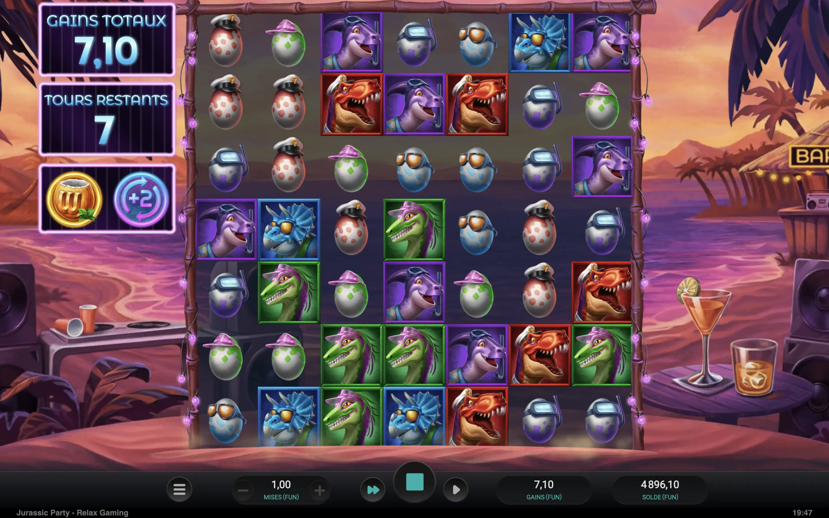 Le bonus de Jurassic Party