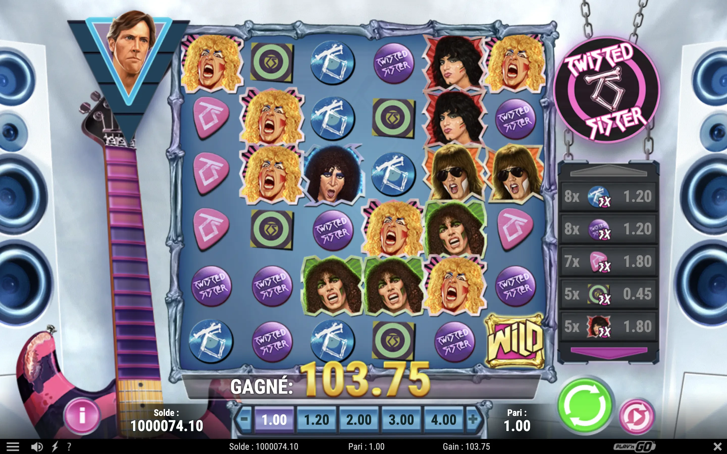 La machine a sous Twisted Sisters de Play'n GO