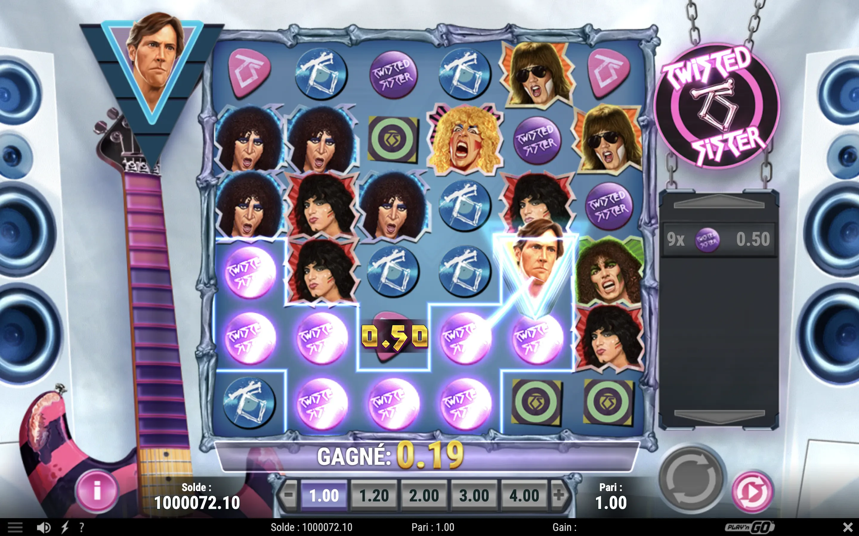 Un exemple de connexion sur Twisted Sisters