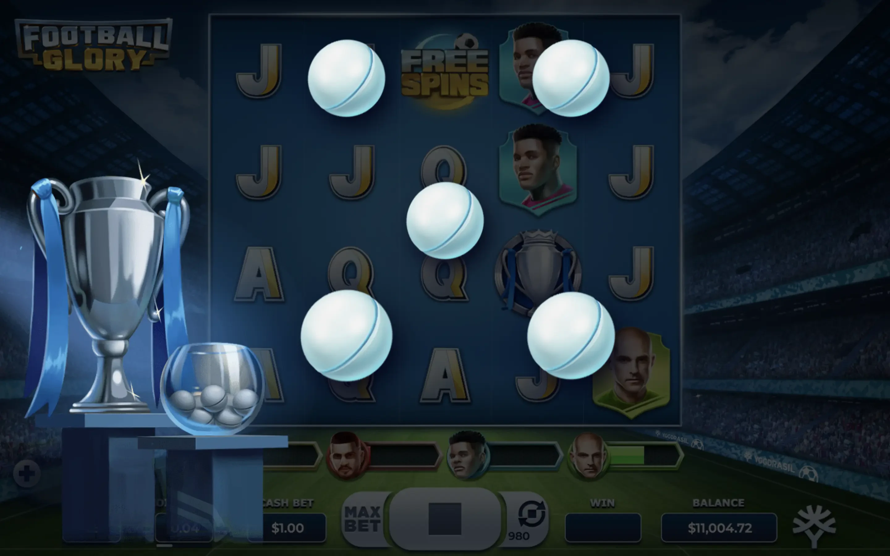 La fonctionnalité coupe d'argent de Football Glory