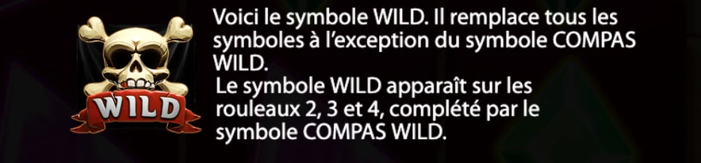 Symbole wild sur Star Pirates Code