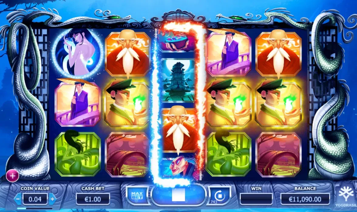 apparition des wilds bonus slot Legend of the White Snake Lady