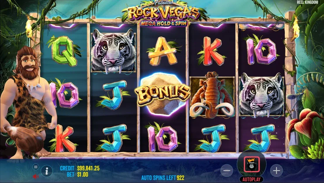 jeu de base de la slot rock vegas pragmatic play
