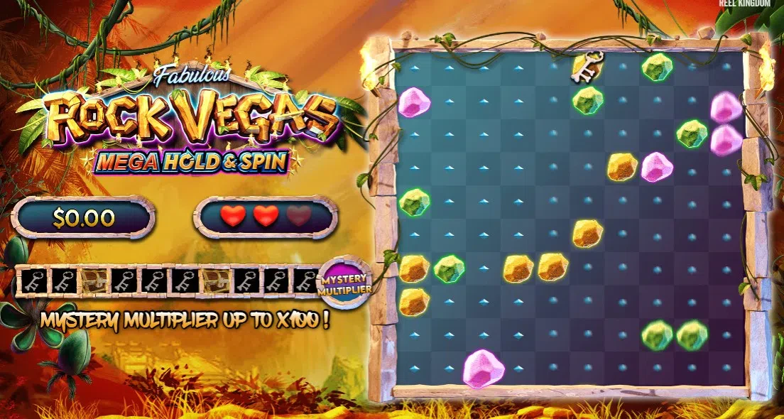gemmes grille du bonus slot rock vegas pragmatic play