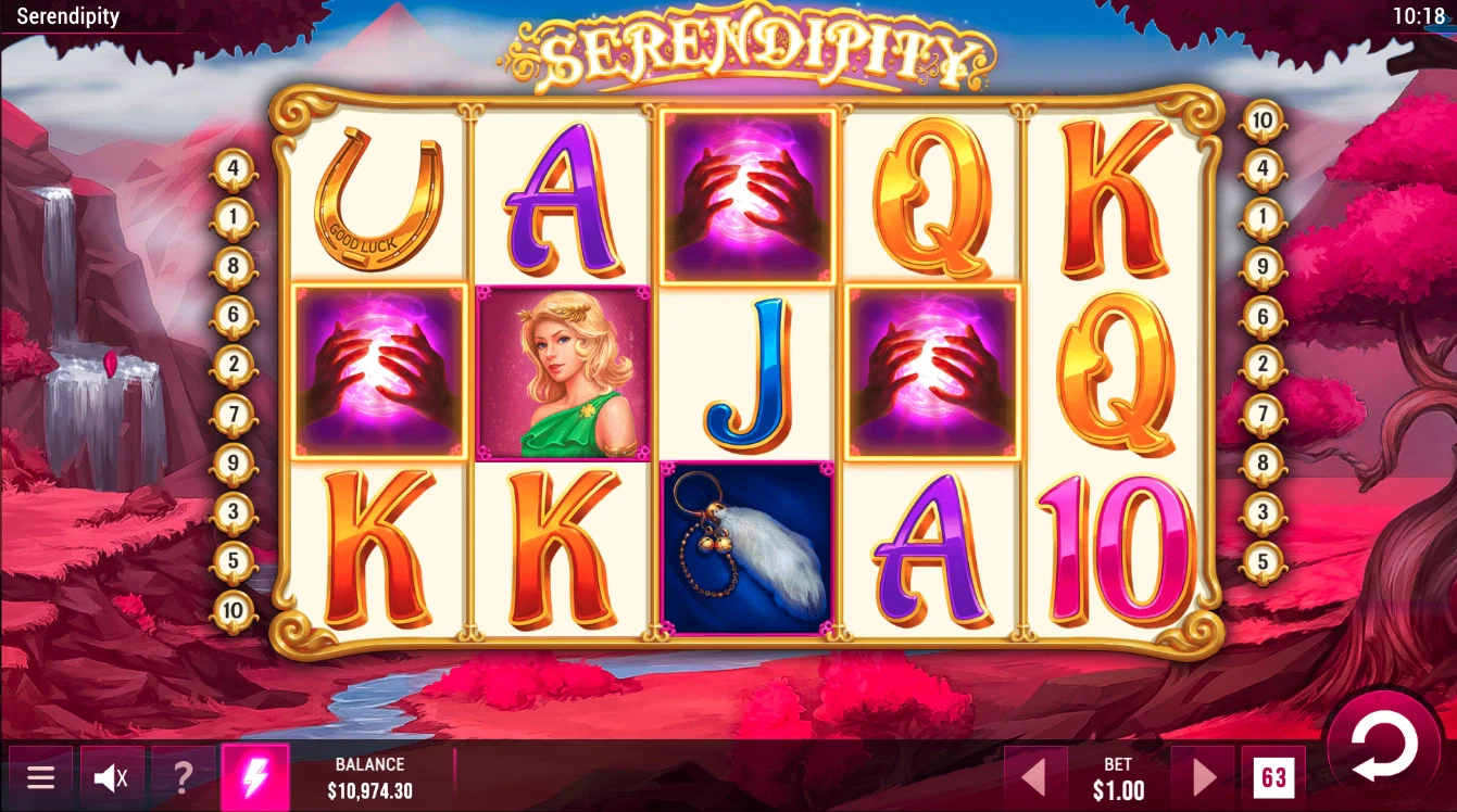 Obtention des parties bonus sur Serenpidity