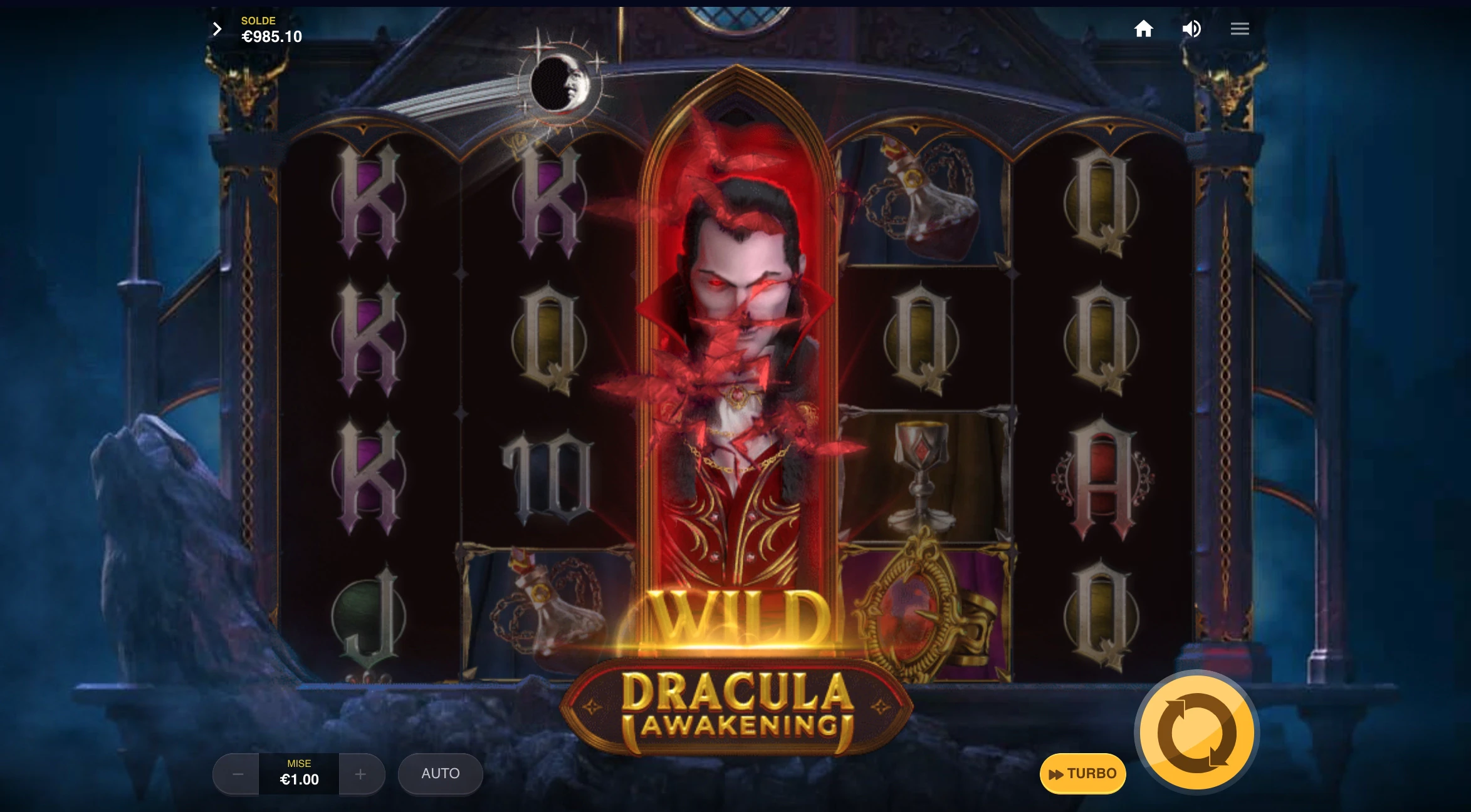Fonctionnalité durant les tours gratuits de Dracula Awakening