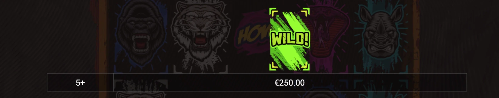 Symbole wild sur la machine a sous Wild Born