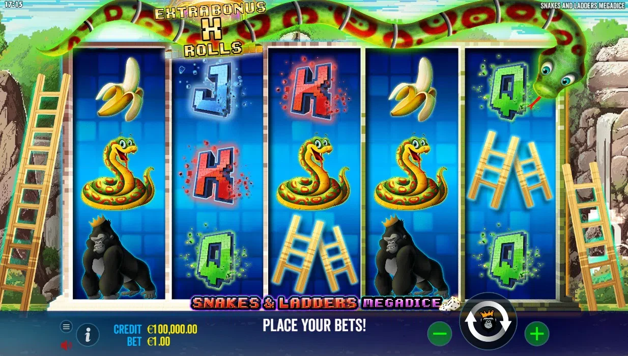 jeu de base de la slot snakes and ladders megadice de pragmatic play