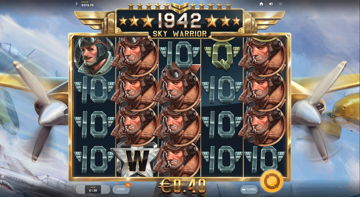 Fonctionnalité numéro 2 sur 1942 : Sky Warrior