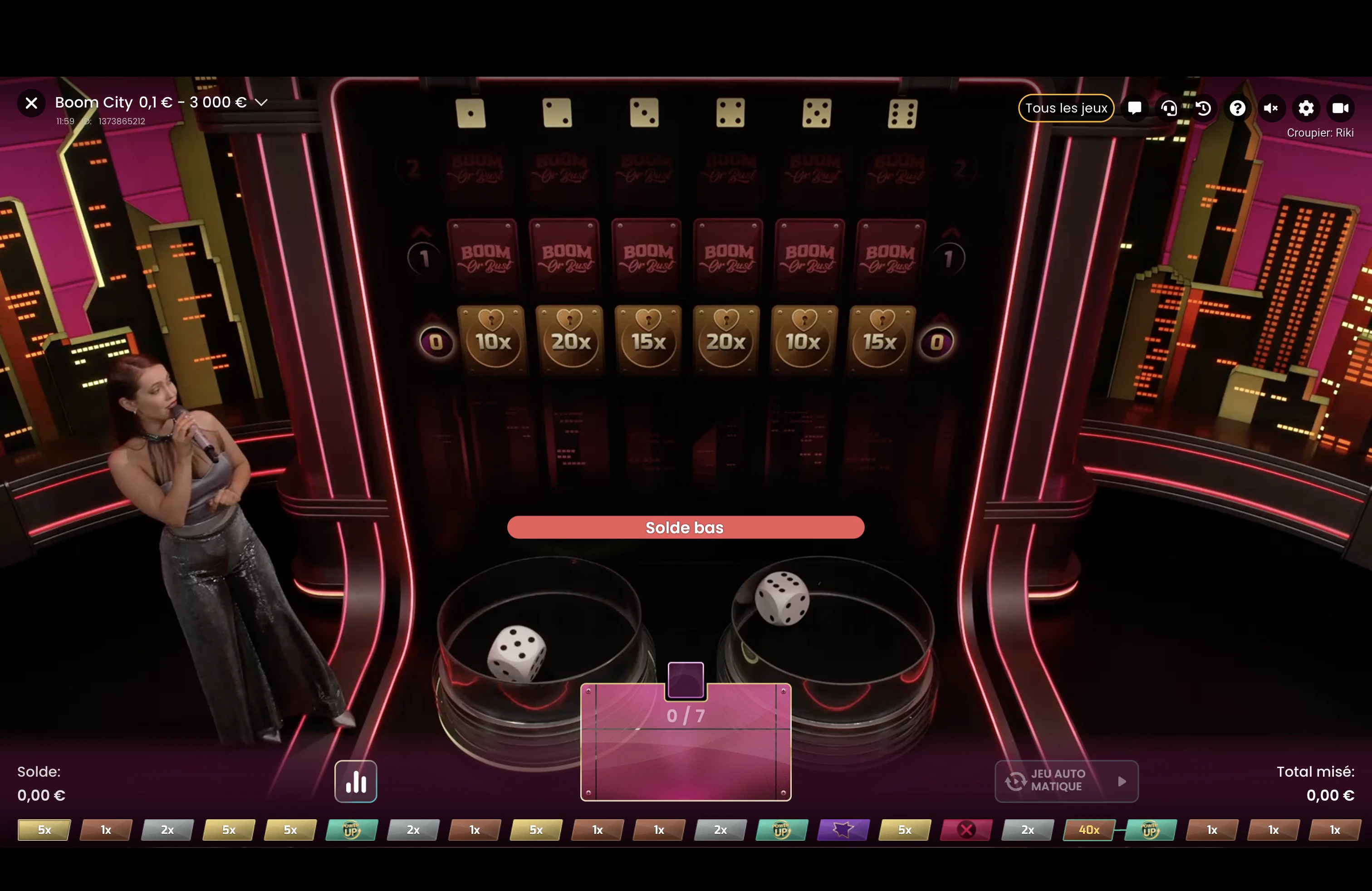 Explication du jeu Boom or Bust de Boom City