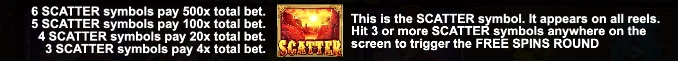 Symbole scatter sur la machine a sous Wild West Gold Megaways de Pragmatic Play