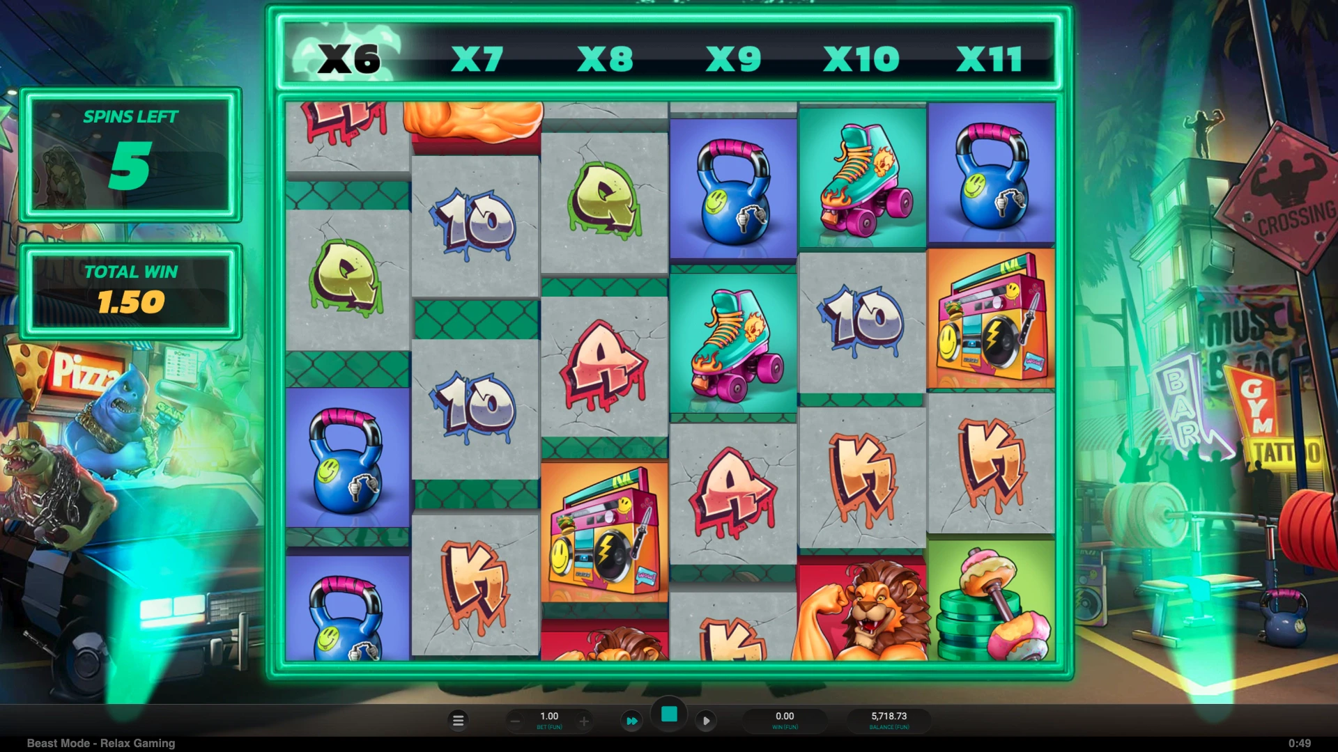 Le bonus multiplier ladder est l’un des plus volatiles.