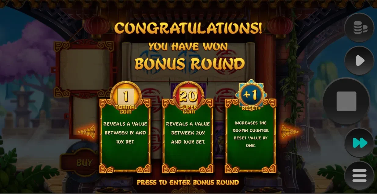 gain bonus de la slot tiger kingdom relax gaming