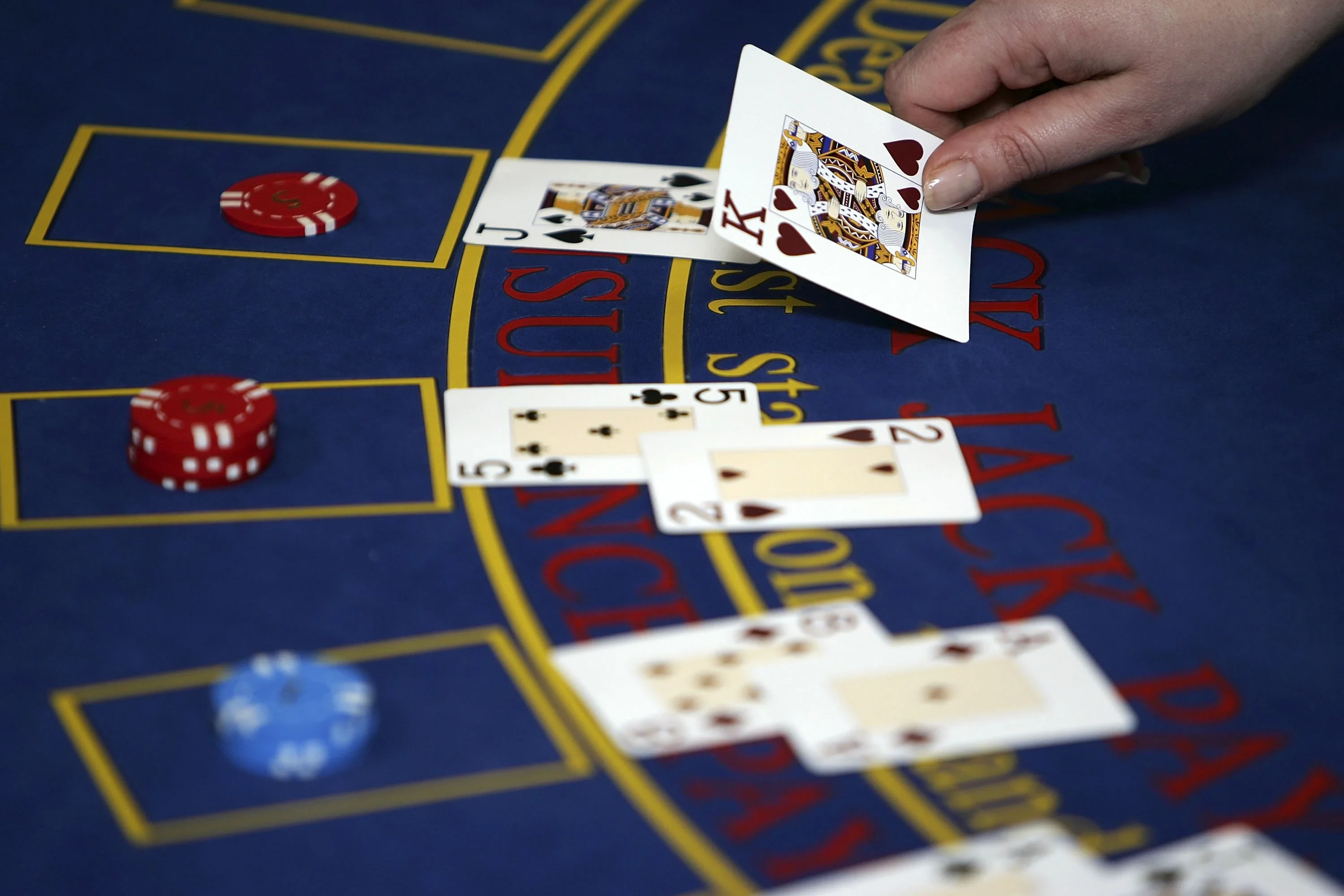 Le blackjack était l'un des jeux préférés de Terrance Watanabe