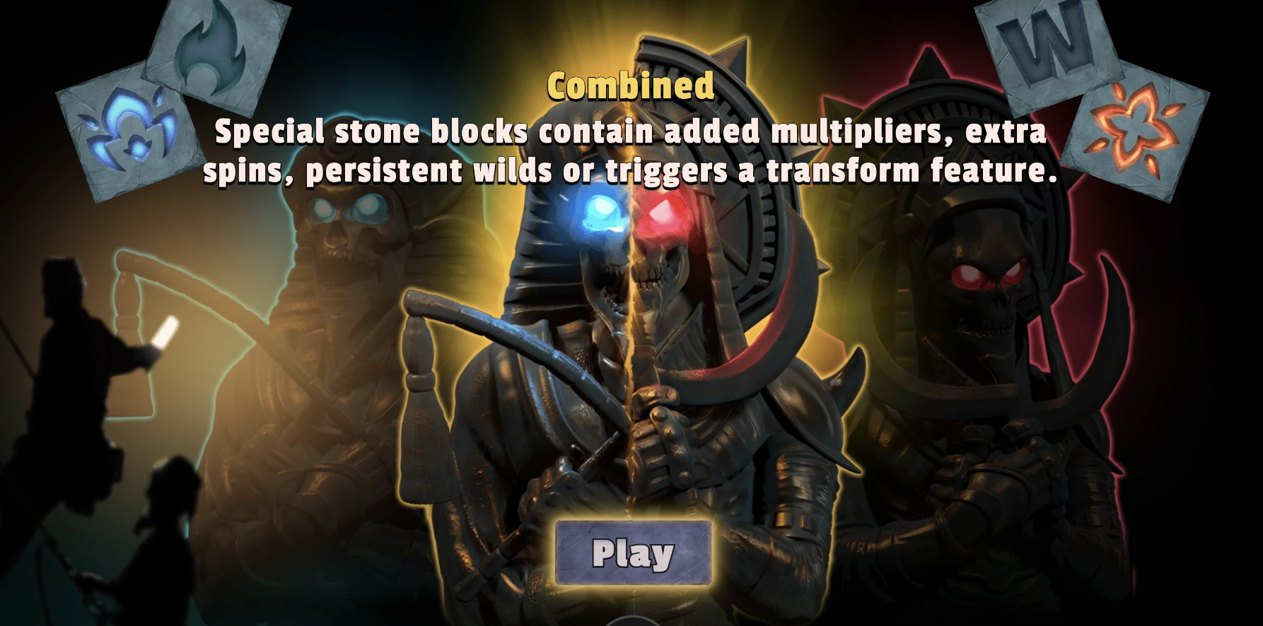 Bonus Comined sur la machine a sous Temple Tumble 2 de Relax Gaming