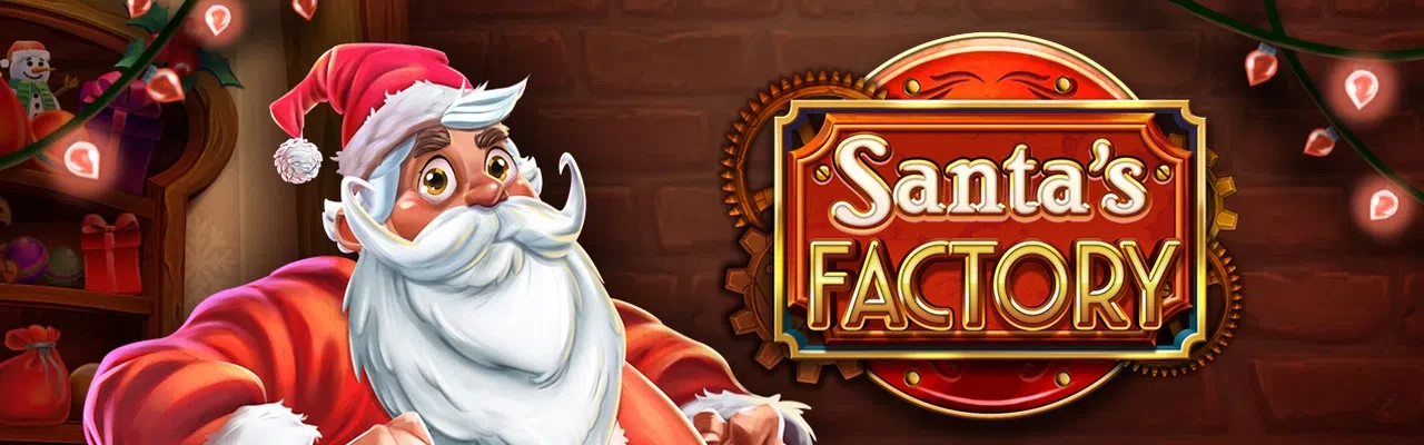 la machine à sous santa’s factory de gameart