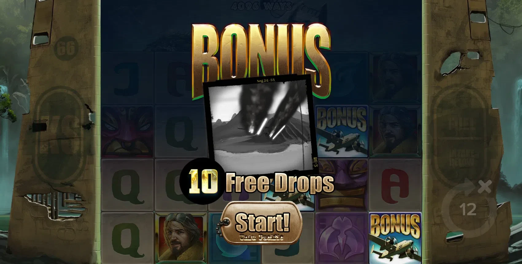 10 tours gratuits du bonus de la slot pacific gold elk studios