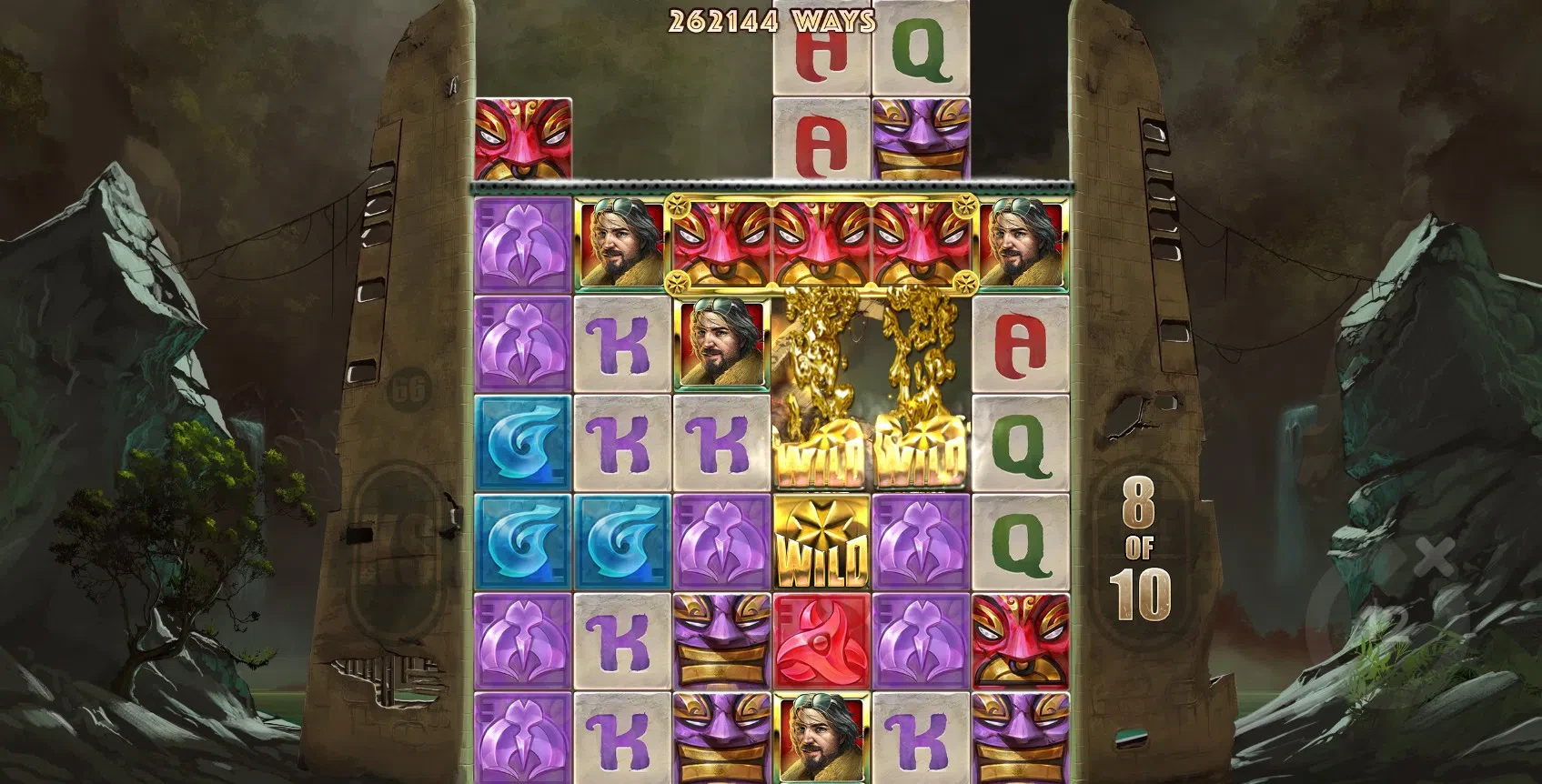 wilds bonus de la machine a sous pacific gold elk studios
