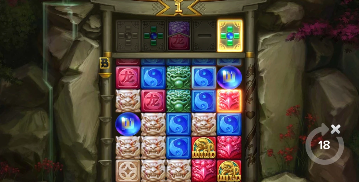 fonctionnalités inclus dans le jeu de base de mystic orbs de elk studios