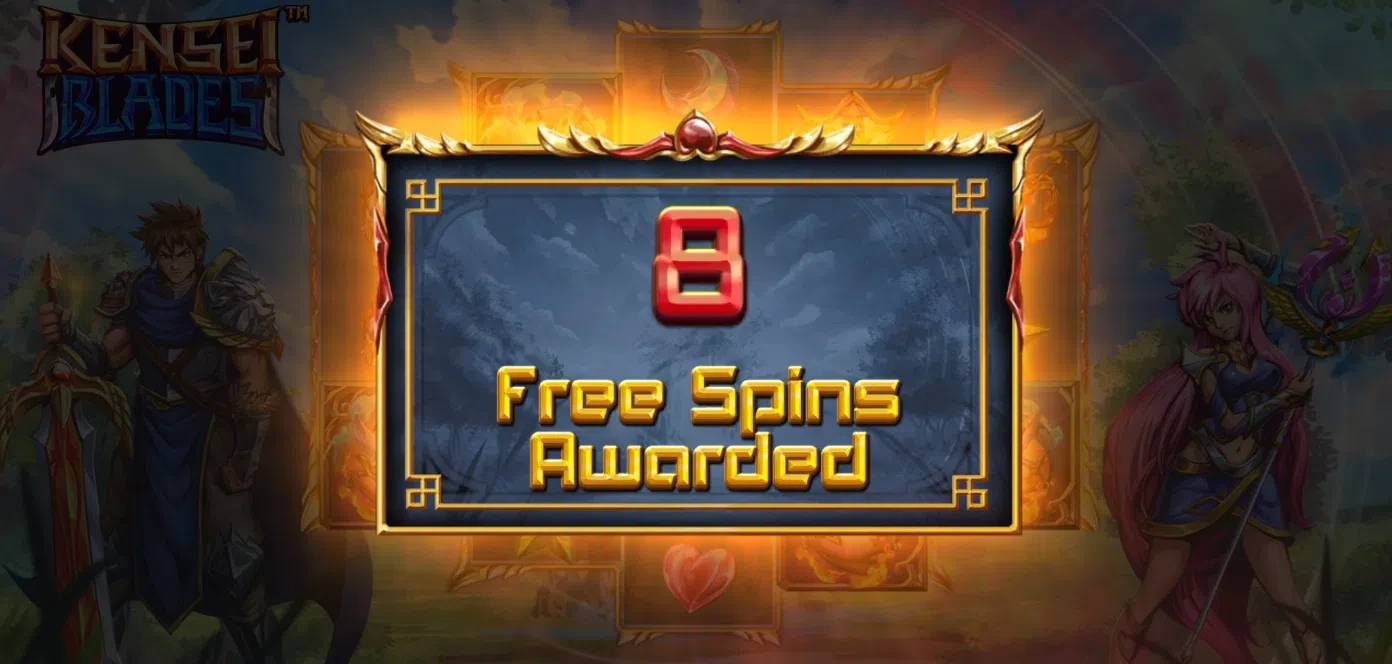 8 tours gratuits bonus kensei blades de betsoft