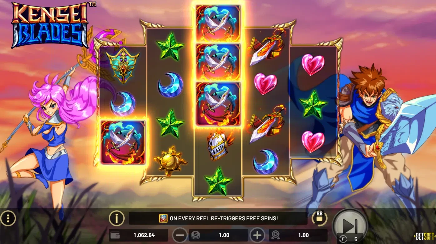 bonus symboles slot kensei blades de betsoft