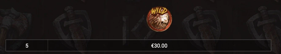 Symbole wild présent sur la machine a sous Gladiator Legends de Hacksaw Gaming