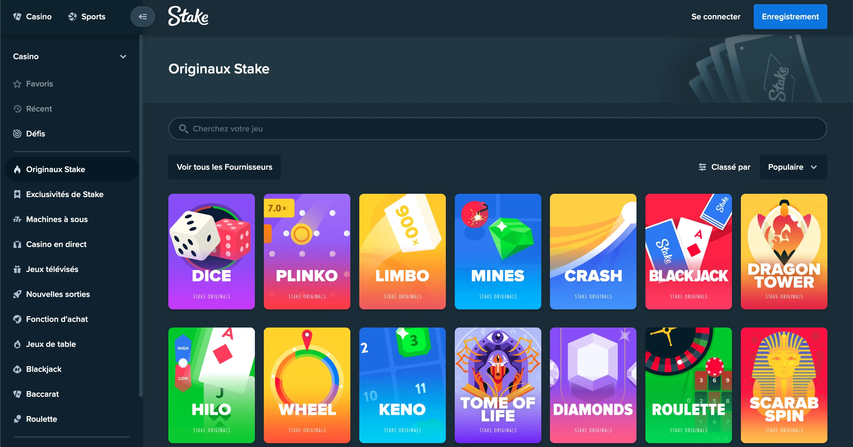 big wins jeux originaux stake