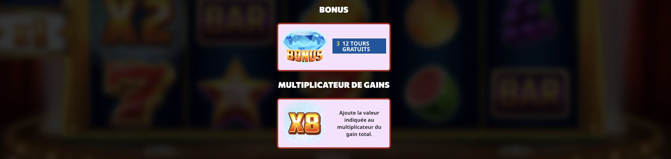 Symbole bonus ainsi que symboles multiplicateurs sur la machine a sous Jokrz Wild Ultranudge du provider Yggdrasil Gaming
