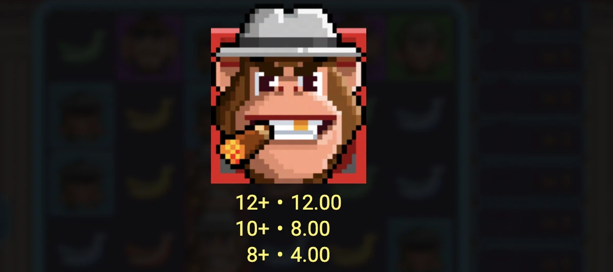 Symbole le plus rémunérateur sur la machine a sous Banana Town du provider Relax Gaming