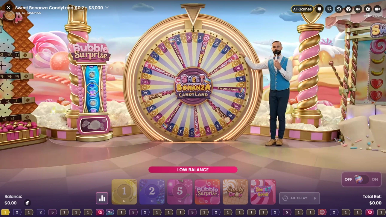 sweet banza candyland