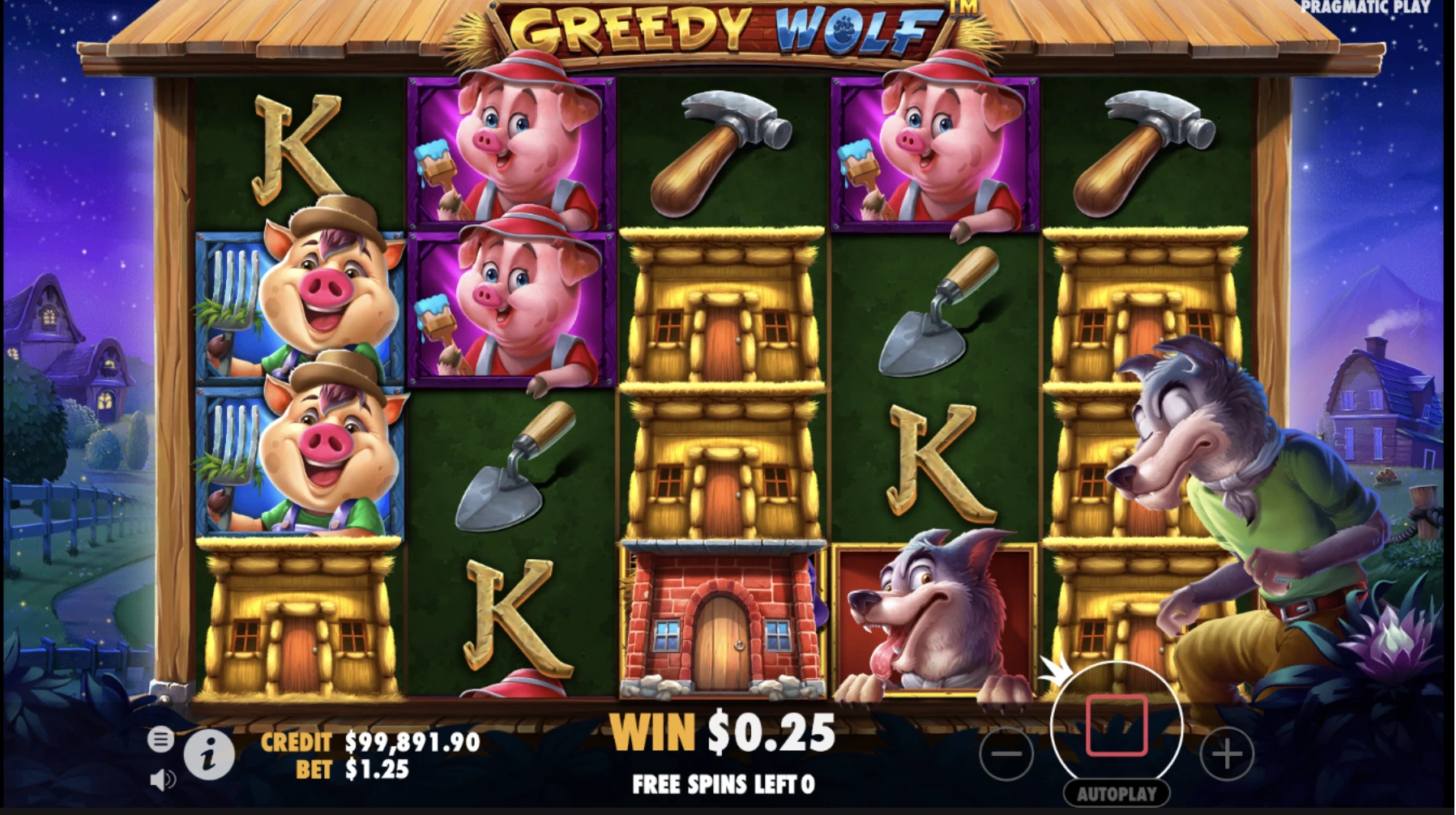 Explication 2 des parties gratuites sur la machine à sous Greedy Wolf du provider Pragmatic Play