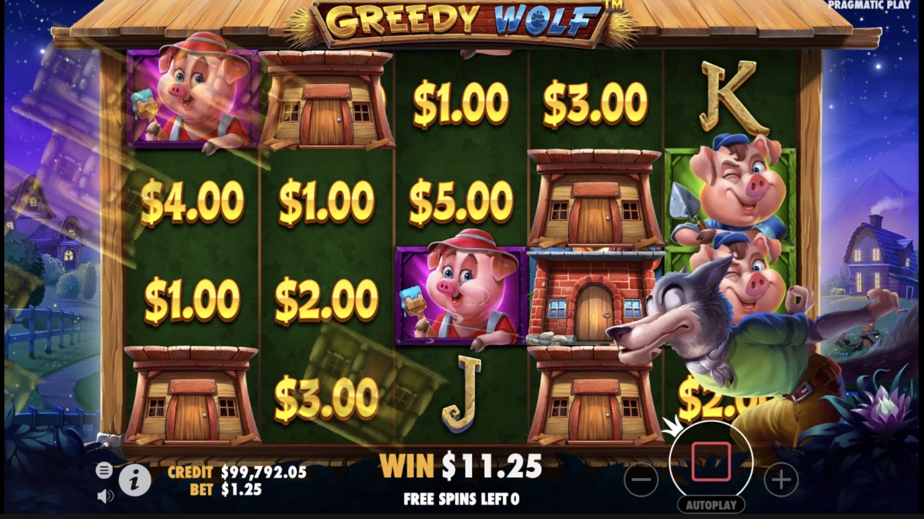 Explication 3 des parties gratuites sur la machine à sous Greedy Wolf du provider Pragmatic Play