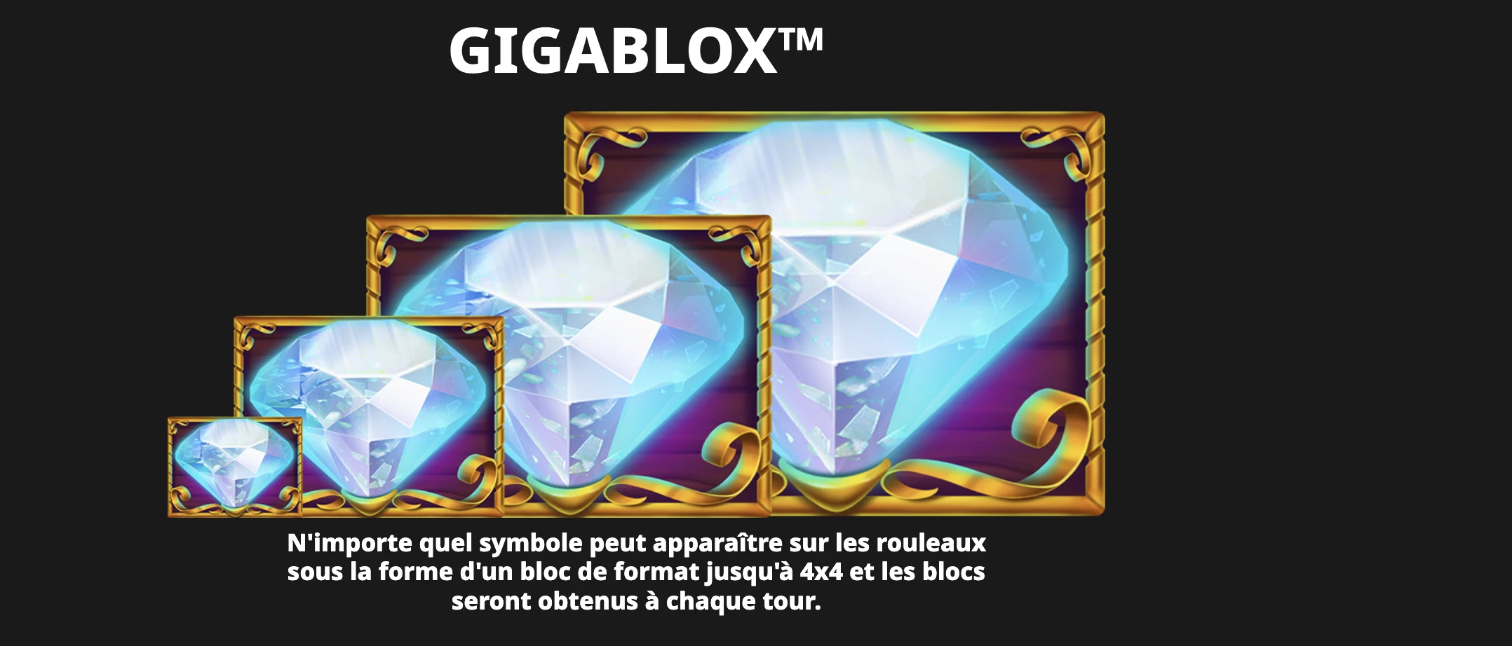 Fonctionnalité dans le jeu de base Buffalo Blox Gigablox