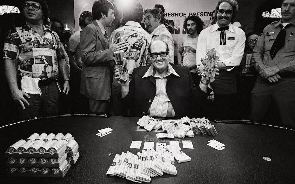 arrivée doyle brunson las vegas