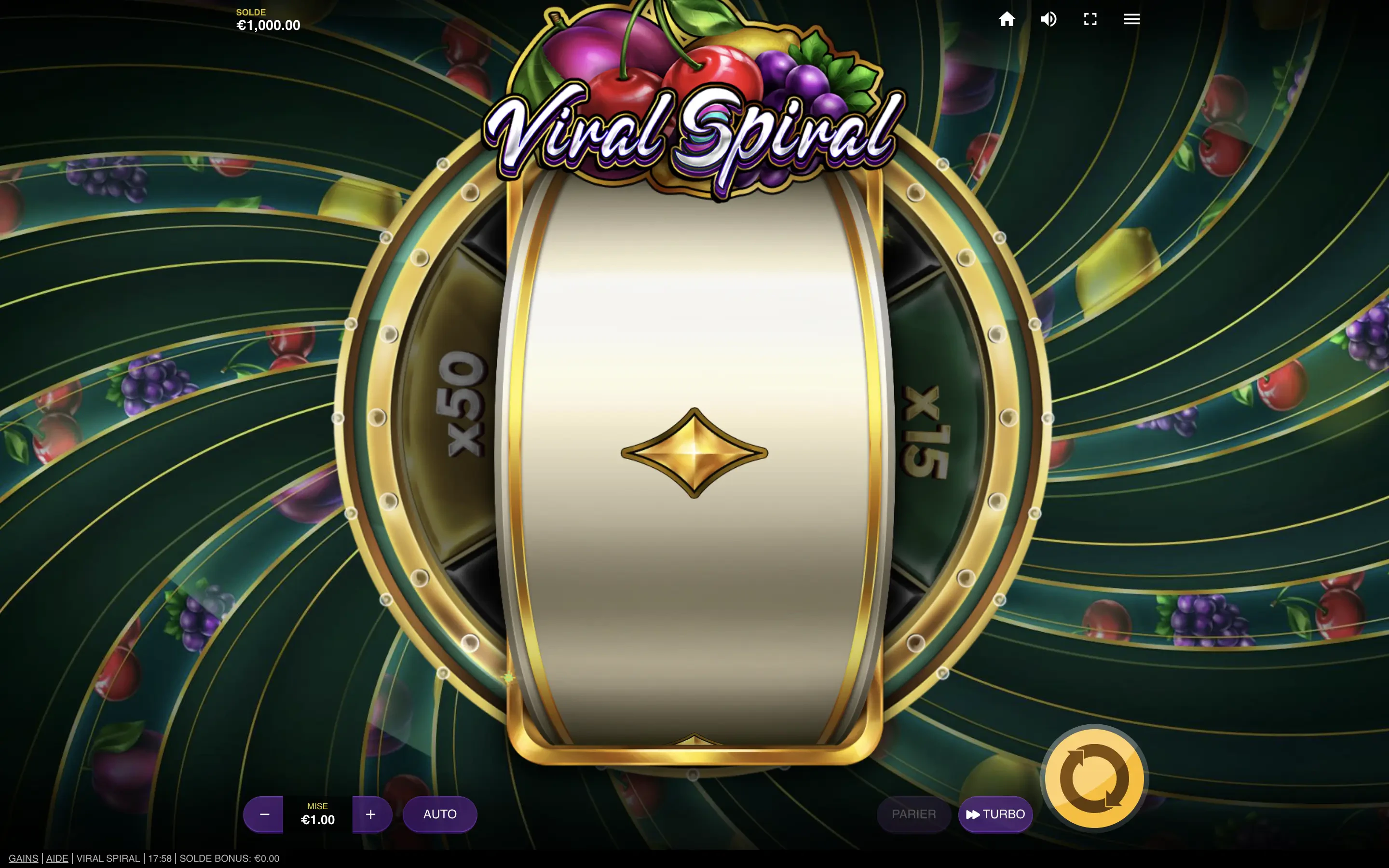 La machine à sous Viral Spiral de Red Tiger