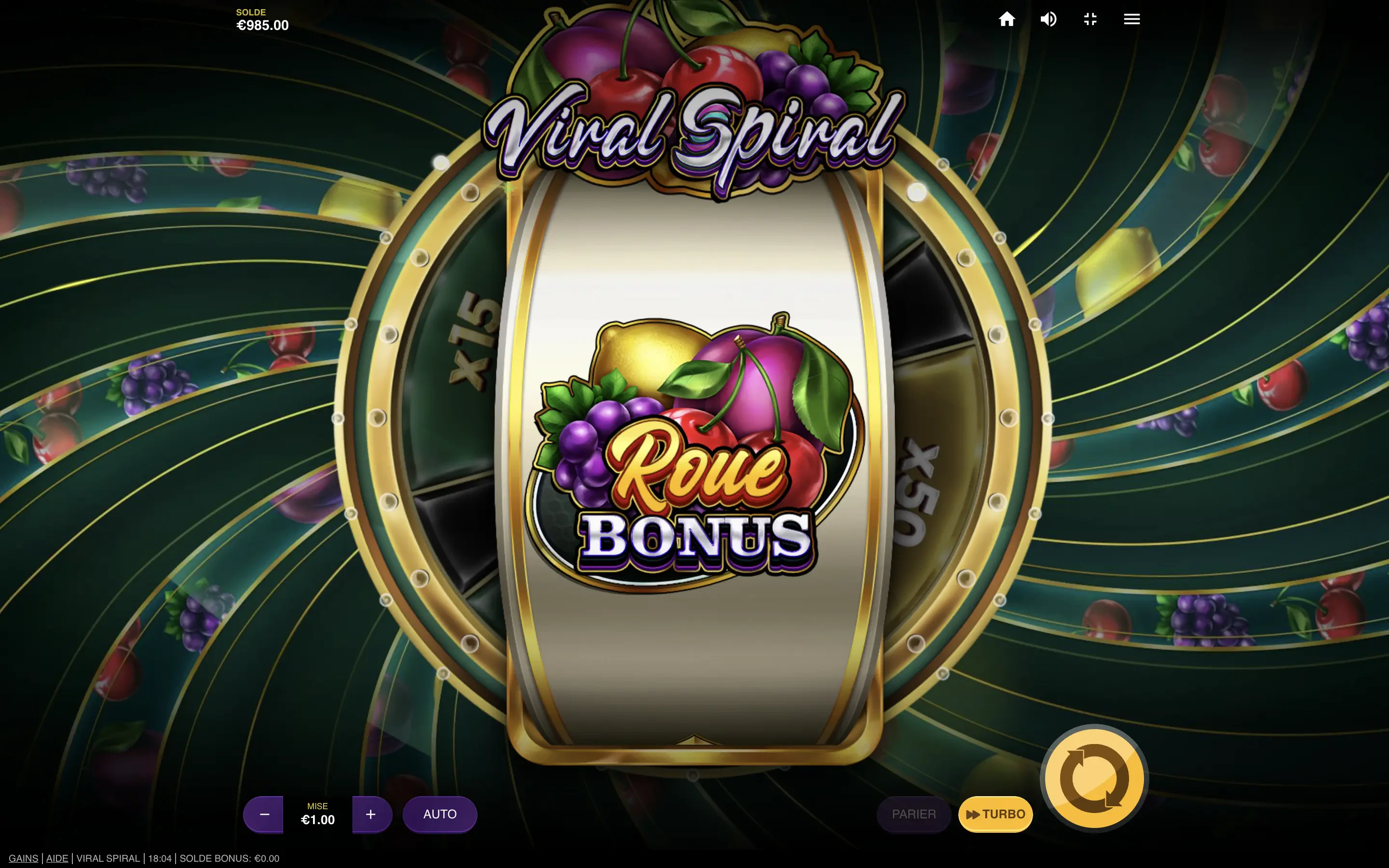 Le symbole bonus de Viral Spiral