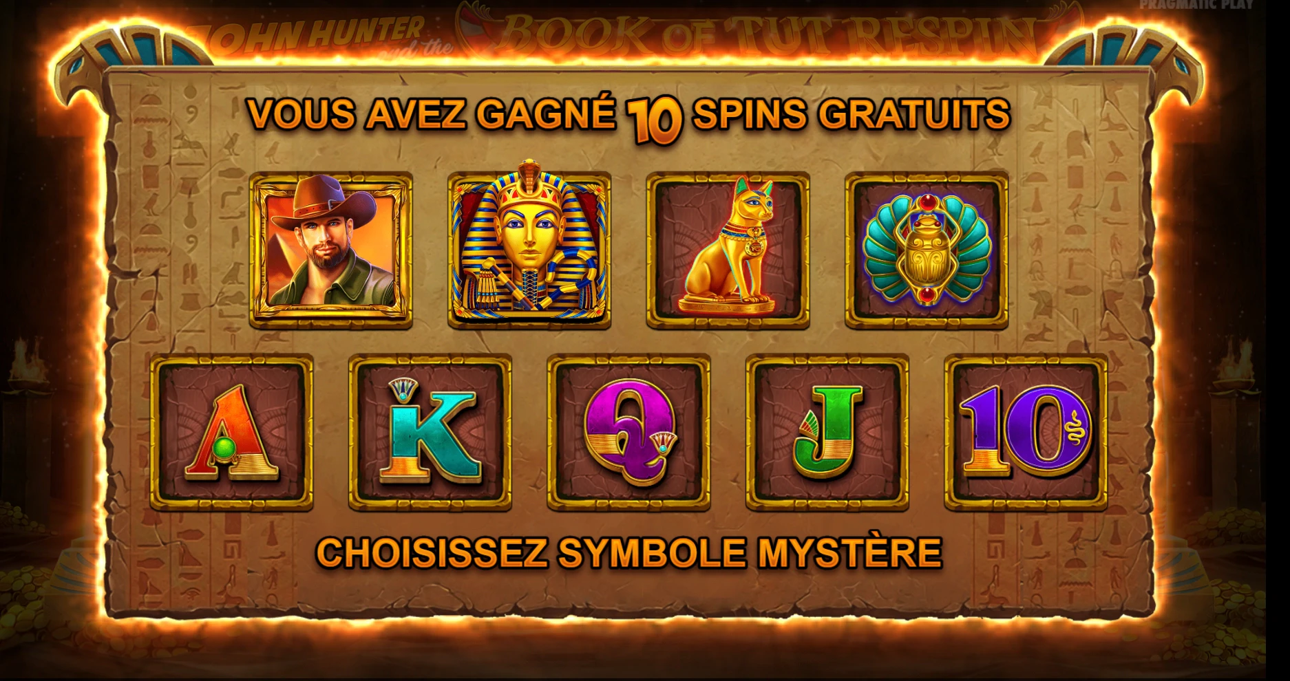 le choix du symbole est très important pour vos free spins et leurs volatilités