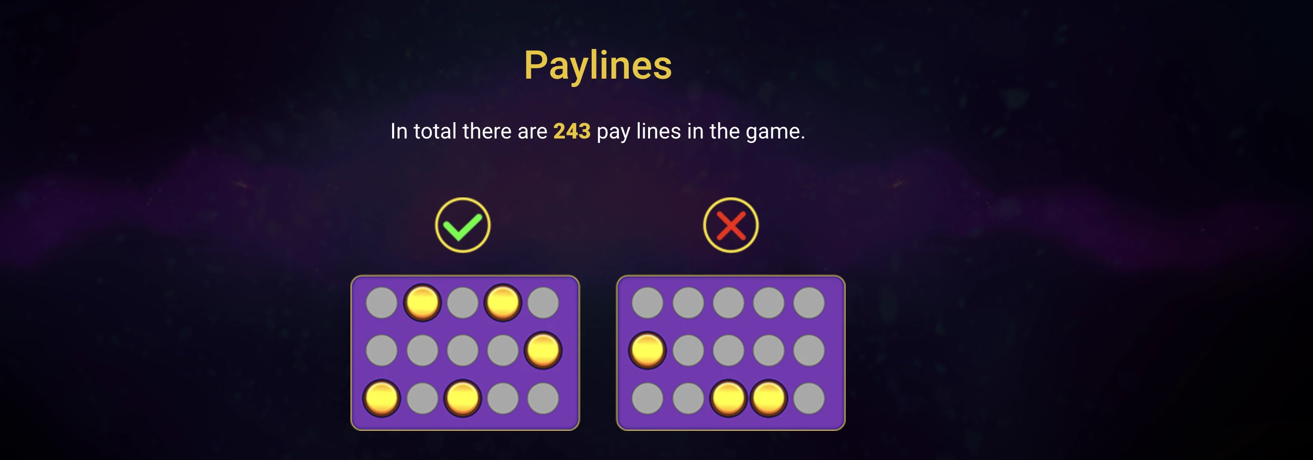 Les connexions sur Jewelmania fonctionnent de la gauche vers la droite