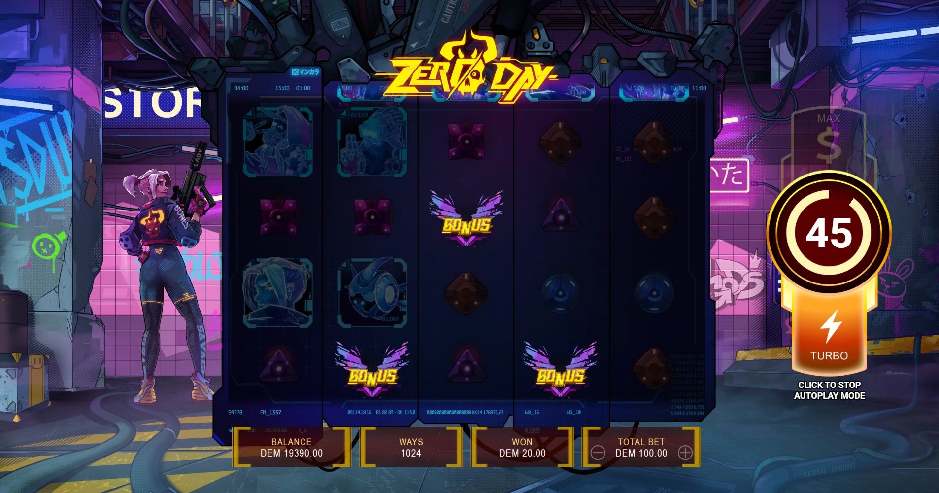 Obtention de la fonctionnalité spéciale sur Zero Day