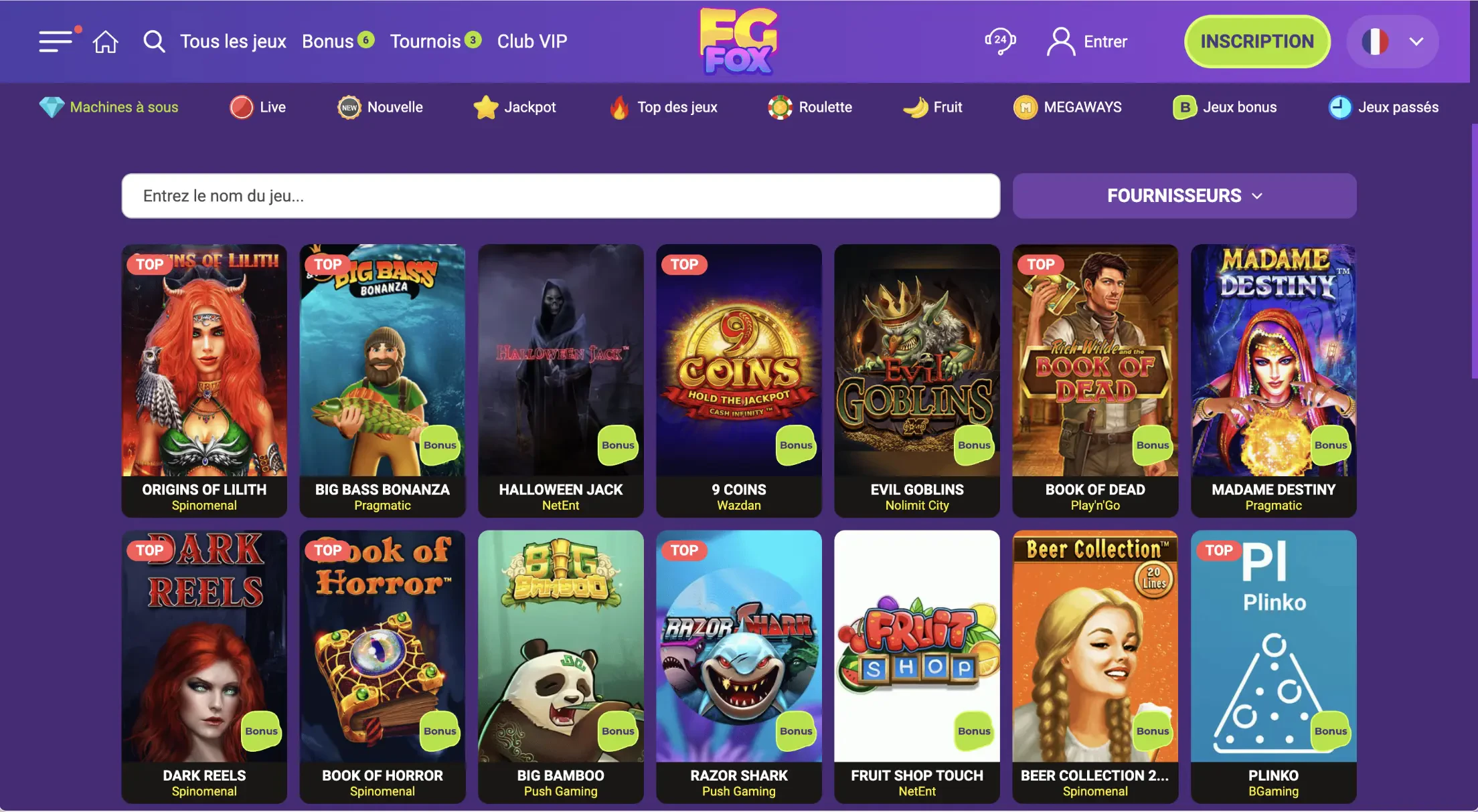 fgfox slots