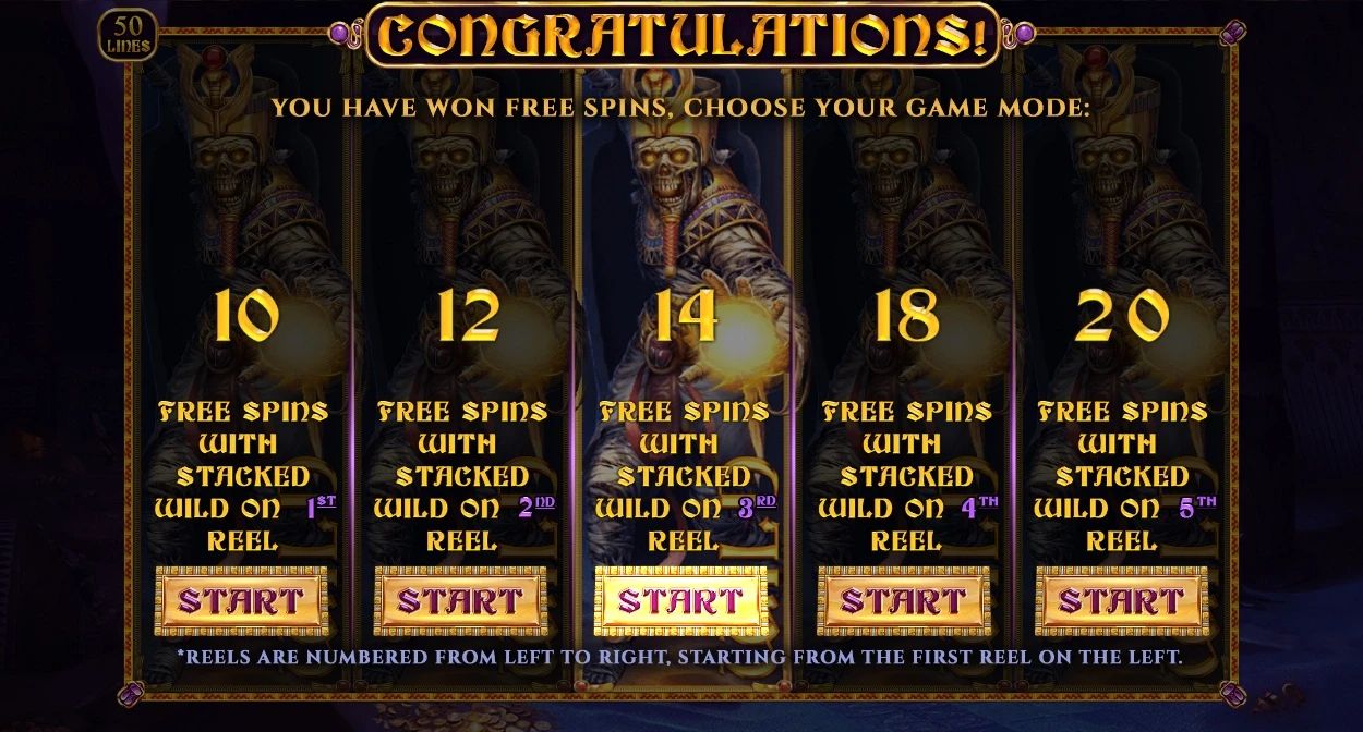 choisir son bonus sur la slot egyptian rebirth ii spinomenal