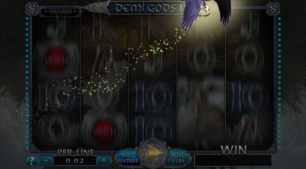 les multiplicateurs sur demi gods III spinomenal
