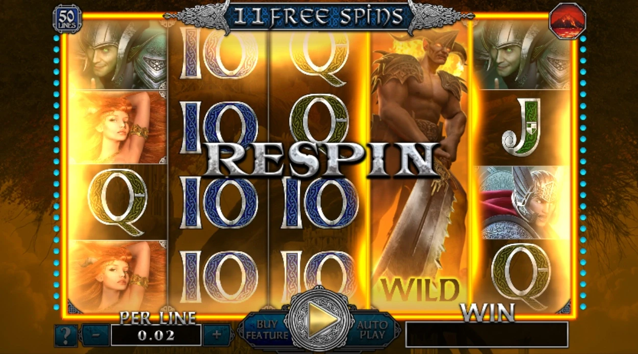 bonus muspelheim sur la slot demi gods III spinomenal