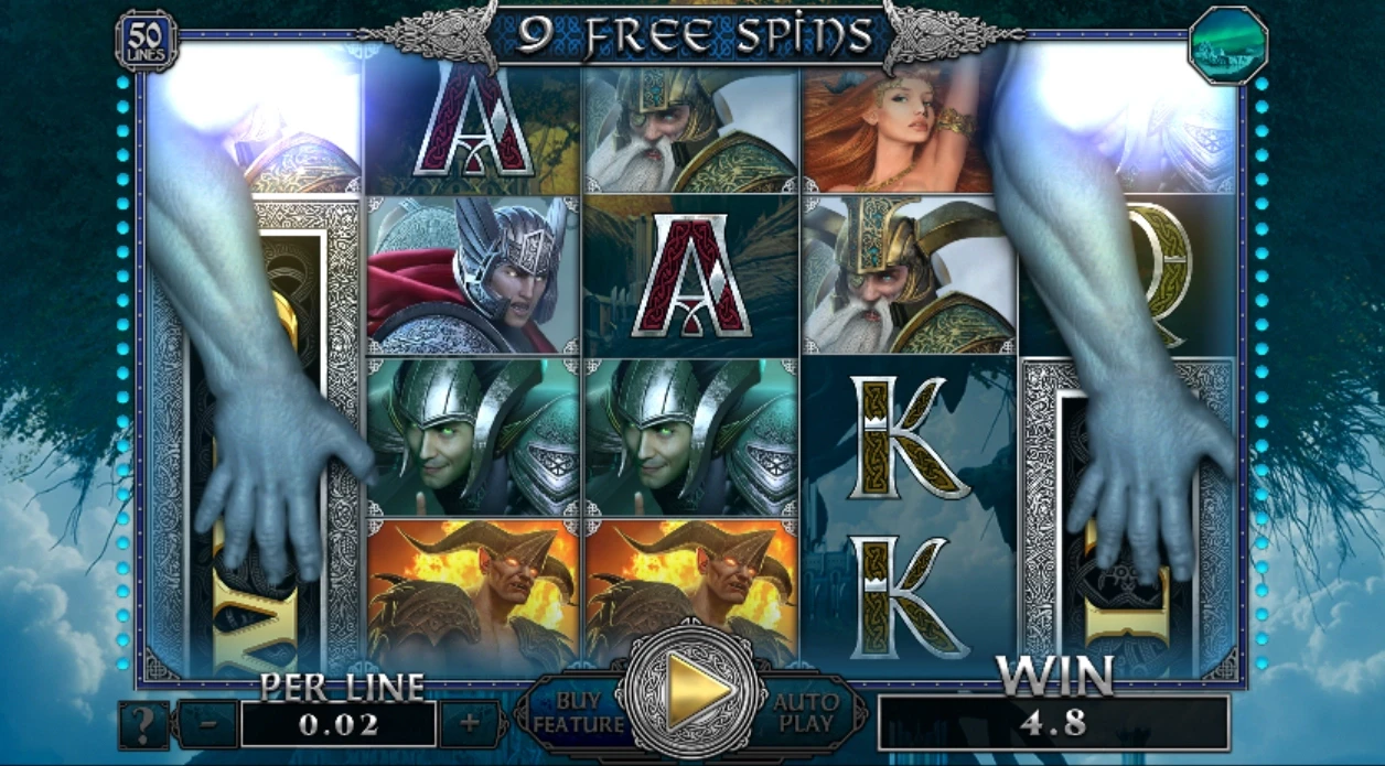 bonus jotunheim sur la slot demi gods III spinomenal